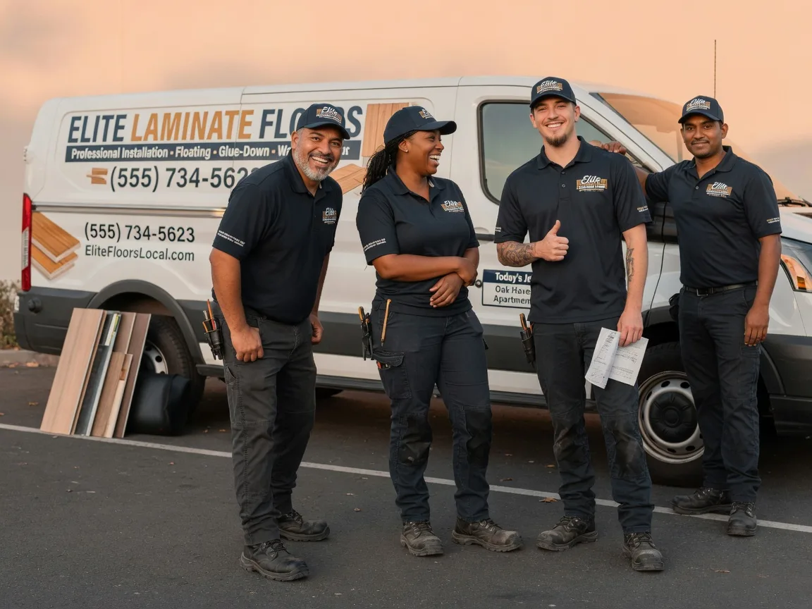 Laminate flooring installation company in Custar, OH